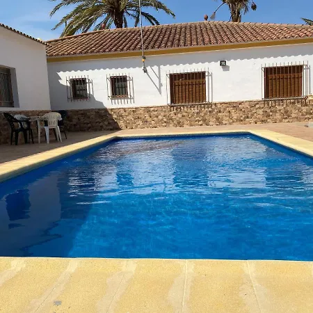 Con Piscina Privada De 4 Herrerias -cerca De Vera Playa- Holiday home